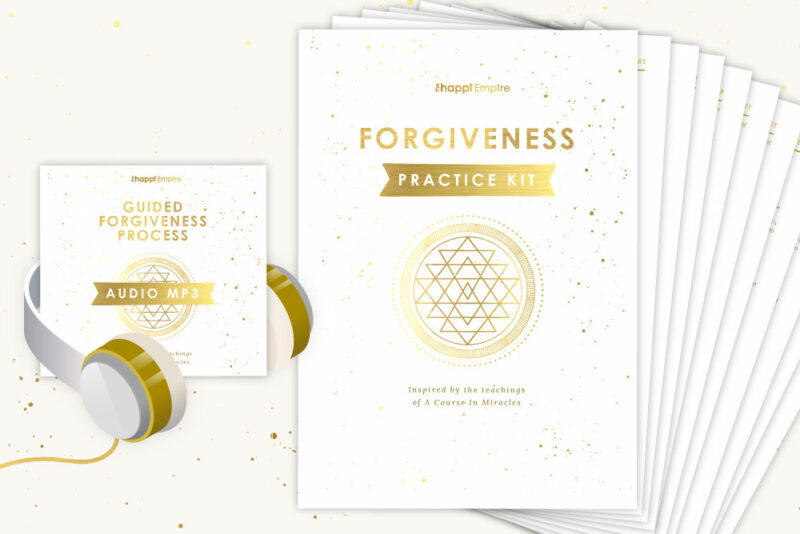 Forgiveness worksheets and meditation, as taught in A Course In Miracles